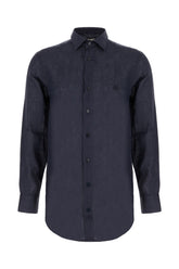 Blue linen shirt -  | High Quality Luxury Handbag Shop