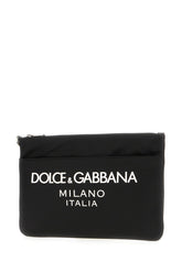 Black nylon pouch -  | High Quality Luxury Handbag Shop