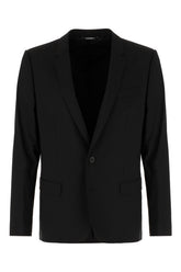 Black stretch wool suit -  | High Quality Luxury Handbag Shop