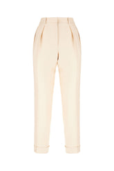 Pastel pink wool blend pants -  | High Quality Luxury Handbag Shop