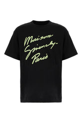 Black cotton t-shirt -  | High Quality Luxury Handbag Shop