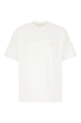T-shirt oversize in cotone bianco -  | High Quality Luxury Handbag Shop