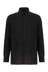 Camicia in seta nera -  | High Quality Luxury Handbag Shop