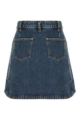 Denim mini skirt -  | High Quality Luxury Handbag Shop