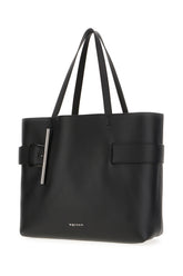 Black leather shopping bag -  | High Quality Luxury Handbag Shop