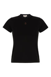 Black cotton t-shirt -  | High Quality Luxury Handbag Shop