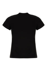 Black cotton t-shirt -  | High Quality Luxury Handbag Shop