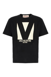 T-shirt in cotone nero -  | High Quality Luxury Handbag Shop