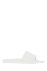 White rubber slippers -  | High Quality Luxury Handbag Shop