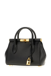 Black leather Marlene handbag -  | High Quality Luxury Handbag Shop