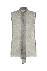 Blusa in seta stampata -  | High Quality Luxury Handbag Shop