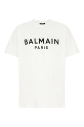 T-shirt oversize in cotone bianco -  | High Quality Luxury Handbag Shop