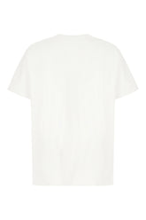 T-shirt oversize in cotone bianco -  | High Quality Luxury Handbag Shop