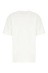 T-shirt in cotone bianco -  | High Quality Luxury Handbag Shop