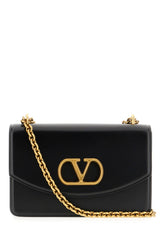 Black leather shoulder bag -  | High Quality Luxury Handbag Shop