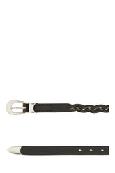 Black leather belt -  | High Quality Luxury Handbag Shop