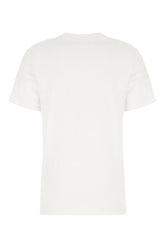 White linen t-shirt -  | High Quality Luxury Handbag Shop