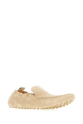 Sand suede Gommino 22L loafers -  | High Quality Luxury Handbag Shop