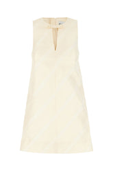 Cream polyester dress -  | High Quality Luxury Handbag Shop