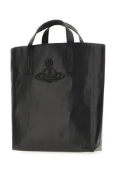 Borsa a mano in similpelle nera -  | High Quality Luxury Handbag Shop