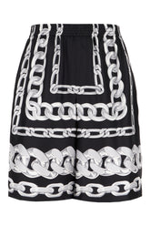 Printed silk bermuda shorts -  | High Quality Luxury Handbag Shop
