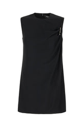 Black acetate blend dress -  | High Quality Luxury Handbag Shop