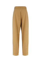 Beige cotton pants -  | High Quality Luxury Handbag Shop