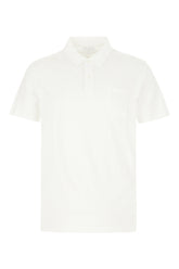 White cotton polo shirt -  | High Quality Luxury Handbag Shop