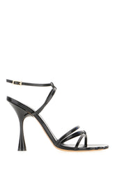 Black leather sandals -  | High Quality Luxury Handbag Shop