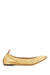 Gold nappa ballerinas -  | High Quality Luxury Handbag Shop