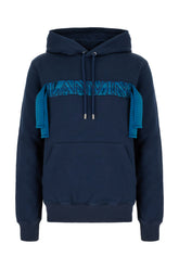 Blue cotton sweatshirt -  | High Quality Luxury Handbag Shop