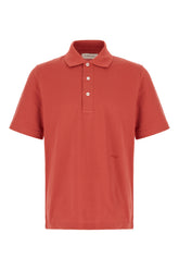 Brick piquet polo shirt -  | High Quality Luxury Handbag Shop