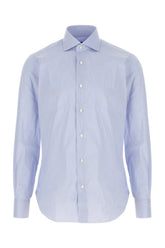 Light blue poplin shirt -  | High Quality Luxury Handbag Shop