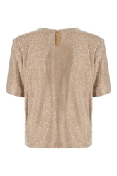 Embellished viscose blouse -  | High Quality Luxury Handbag Shop
