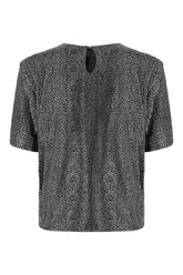 Blusa in viscosa decorata -  | High Quality Luxury Handbag Shop