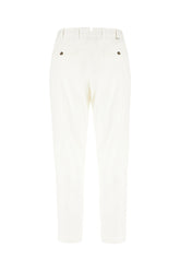 White stretch cotton pants -  | High Quality Luxury Handbag Shop