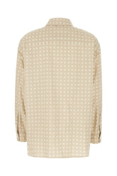 Printed cotton and lyocell shirt -  | High Quality Luxury Handbag Shop