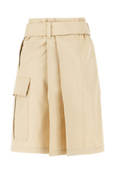 Gonna in cotone beige -  | High Quality Luxury Handbag Shop