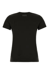 Black cotton t-shirt -  | High Quality Luxury Handbag Shop