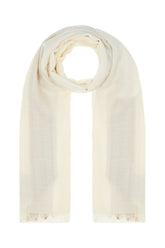 Two-tone silk blend scarf -  | High Quality Luxury Handbag Shop