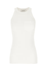 White viscose blend top -  | High Quality Luxury Handbag Shop