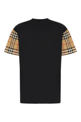 Black cotton t-shirt -  | High Quality Luxury Handbag Shop