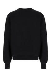 Black cotton sweatshirt -  | High Quality Luxury Handbag Shop