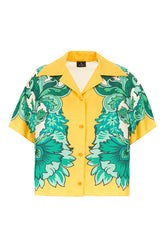 Printed silk shirt -  | High Quality Luxury Handbag Shop