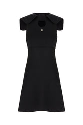 Black stretch viscose blend dress -  | High Quality Luxury Handbag Shop