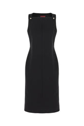 Black cotton dress -  | High Quality Luxury Handbag Shop