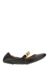 Black leather ballerinas -  | High Quality Luxury Handbag Shop