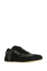 Black leather and suede sneakers -  | High Quality Luxury Handbag Shop