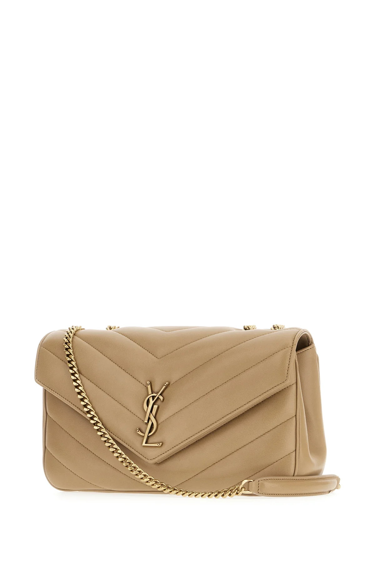 Beige leather mini LouLou shoulder bag -  | High Quality Luxury Handbag Shop