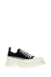 Black canvas Tread Slick sneakers -  | High Quality Luxury Handbag Shop